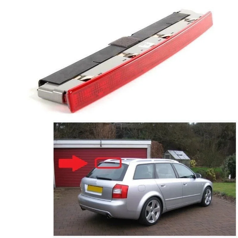 

Rear Red Third Brake Stop Light Fits For Audi A4 S4 B6 Avant 2001-05 8E9945097