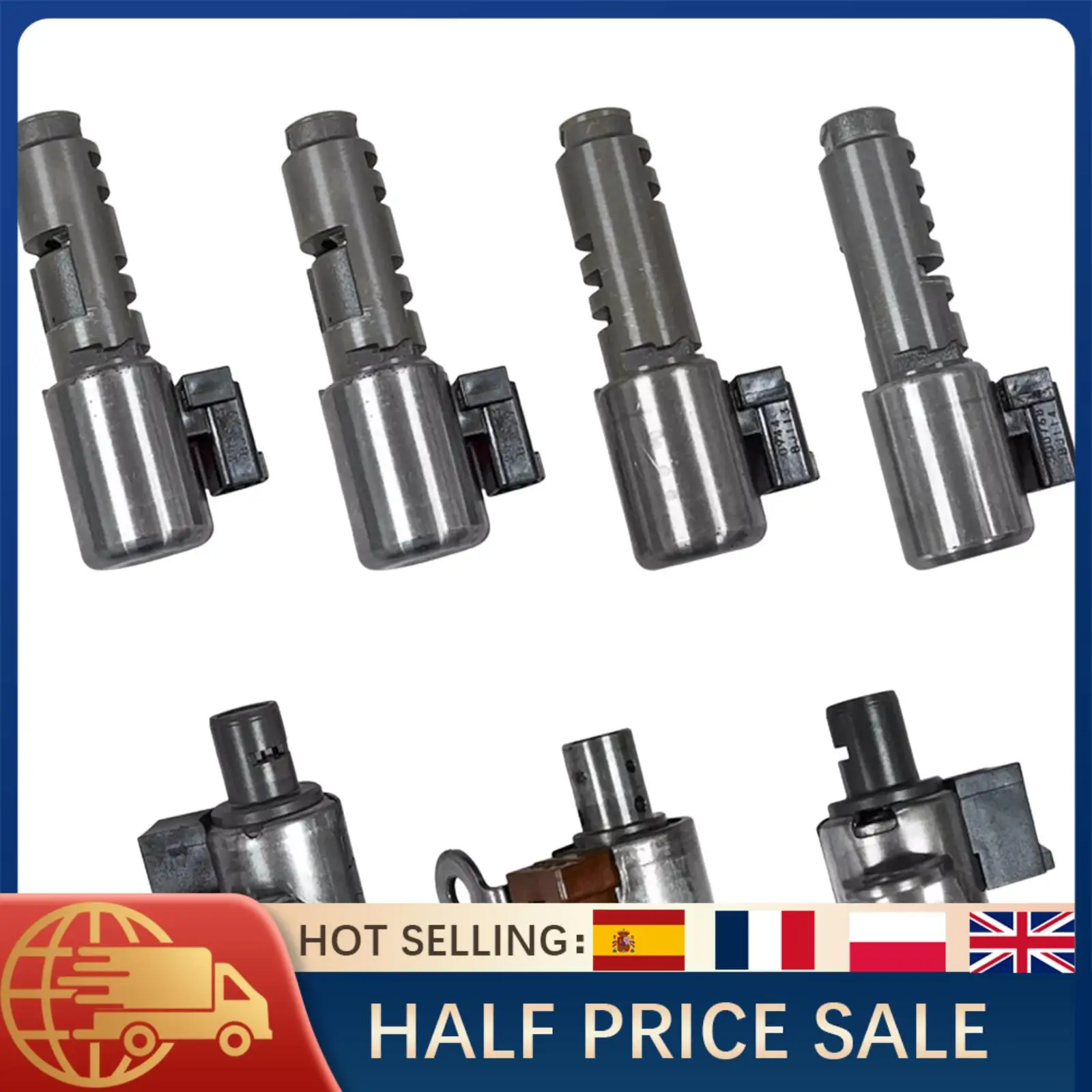 

Transmission Solenoid Valve Kit U150E U151E U250E Fit Toyota Camry RAV4 Highlander Sienna Lexus ES RX 2004-2014