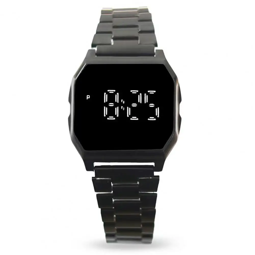 Stylish Students Watch High Accuracy LED Display Lightweight Unisex Style Digital Watch Digital Watch Gift