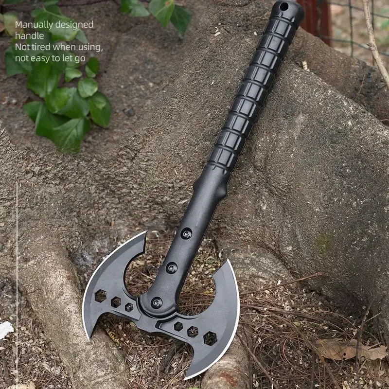 Multifunctional sapper axe camping survival tactics outdoor portable mountain cutting firewood battle camping equipment hunting