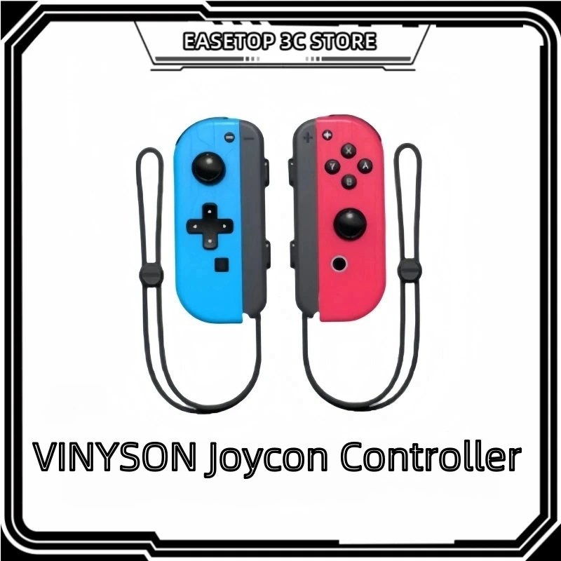 

Vinyson Joycon Controller 3d Joycon Esports Chip Dual Motor Vibration Multi Platform Enjoyment Usb Two Person Row Switch Handle