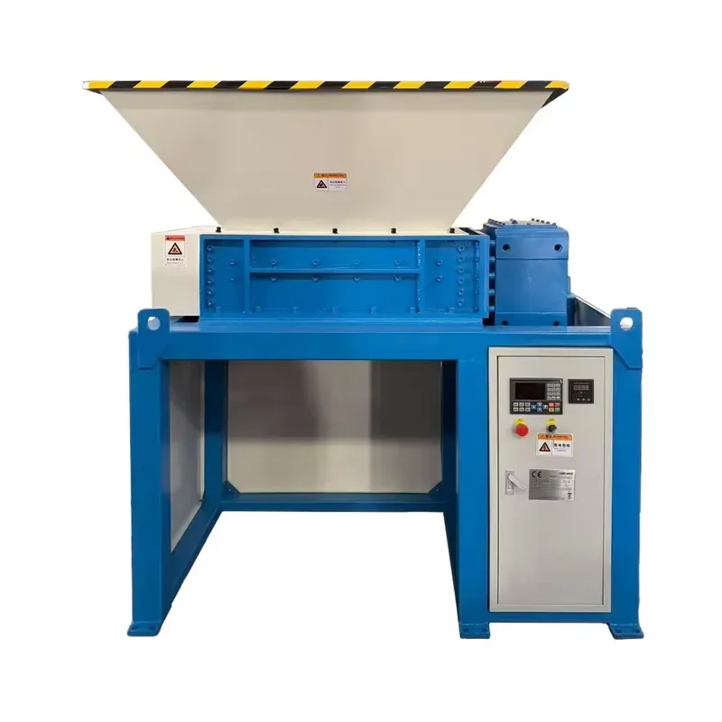 

Crusher Vanest EBK800 Double Shaft Shredder 15kW for Wooden Pallet Plastic Pallet Crate Thin Metal Door Window Carton CE