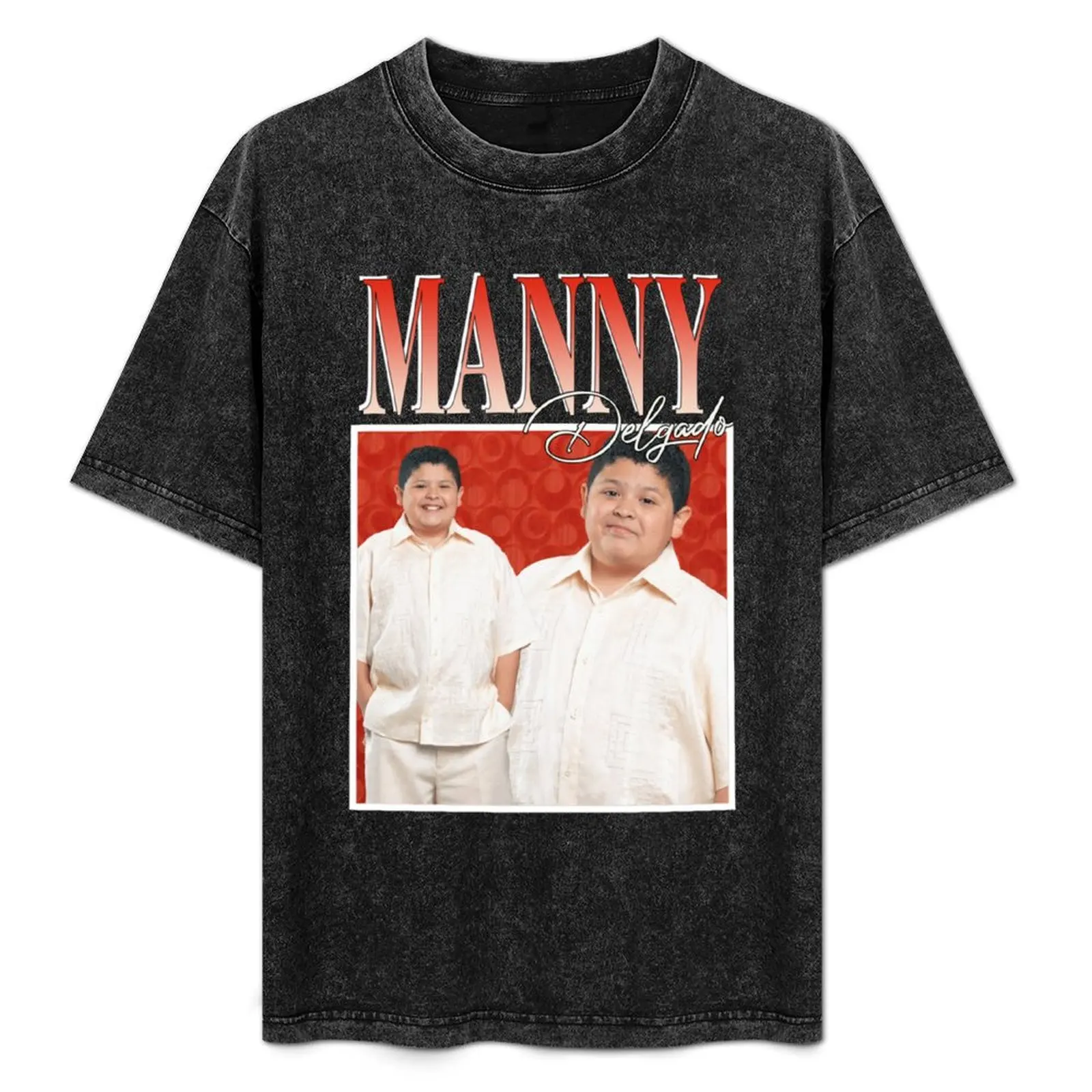 

Manny Delgado T-Shirt customizeds cheap stuff funny shirt cotton men workout shirt