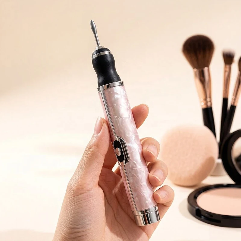 Newly designed portable home salon featuring an electric nail drill and cordless nail file for professional nail salons.