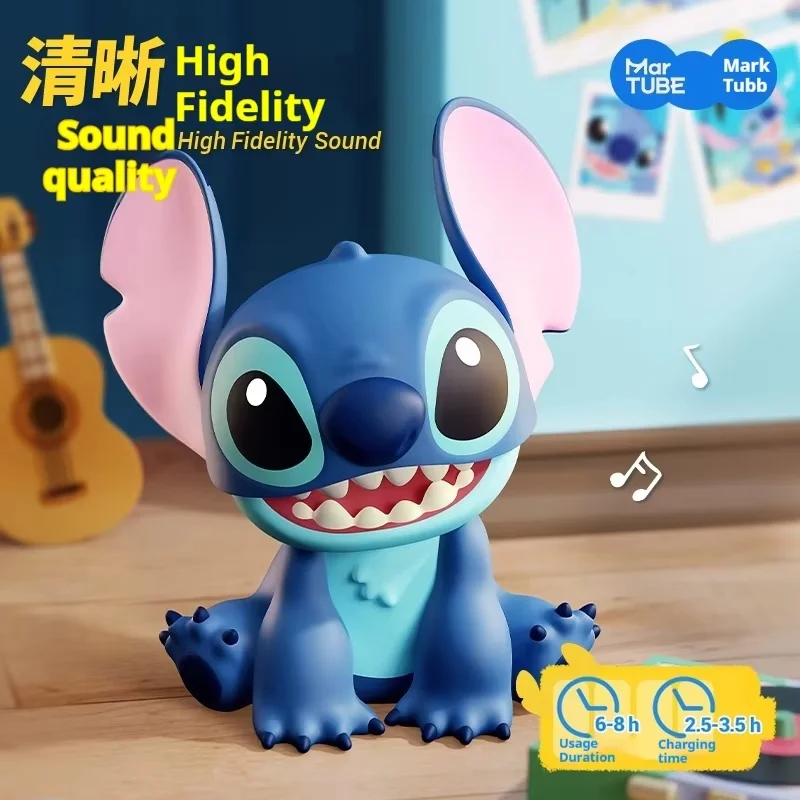 

Animation Lilo & Stitch Stitch Baby Bluetooth Speaker Desktop Ornament Audio Trend Toy Dec Children Birthday Graduation Gift Box