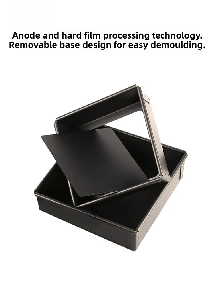 

Тройник-ставной квадратный 100-дюймовый мусс из твердой пленки Tirsu Toast Sn523 Инструменты для выпечки Европейский Sle Алюминиевый сплав