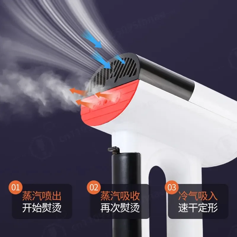 Handheld Portable Steam Iron with Vacuum Adsorption for Flat Ironing Compact Electric Garment Steamer