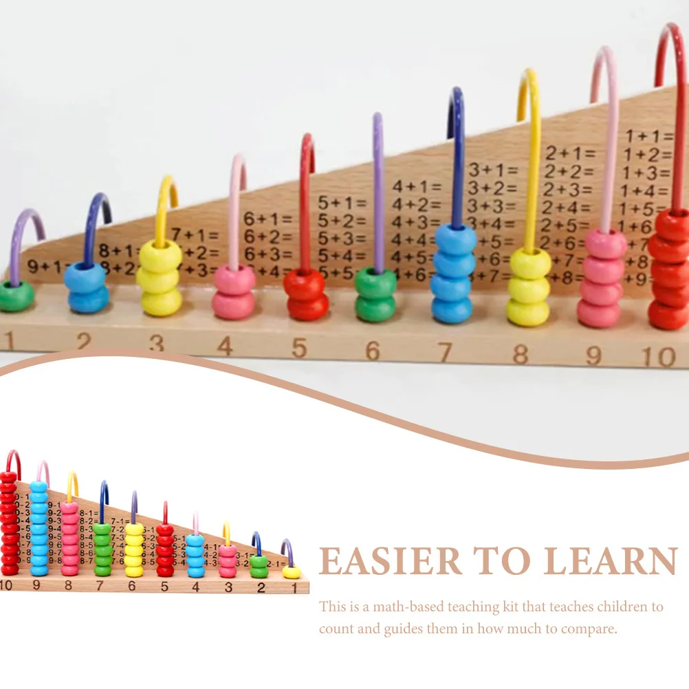Outils pour enfants jouets arithmétiques boulier comptage bébé éducation précoce étudiants calcul mathématiques apprentissage mathématiques