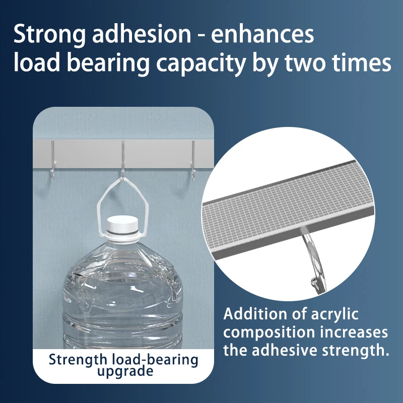 1/2mm Grid Nano Double-Sided Tape Strong Adhesion Home Installation Fixed Carpet Rack Photo Frame Repeated Washing Wall