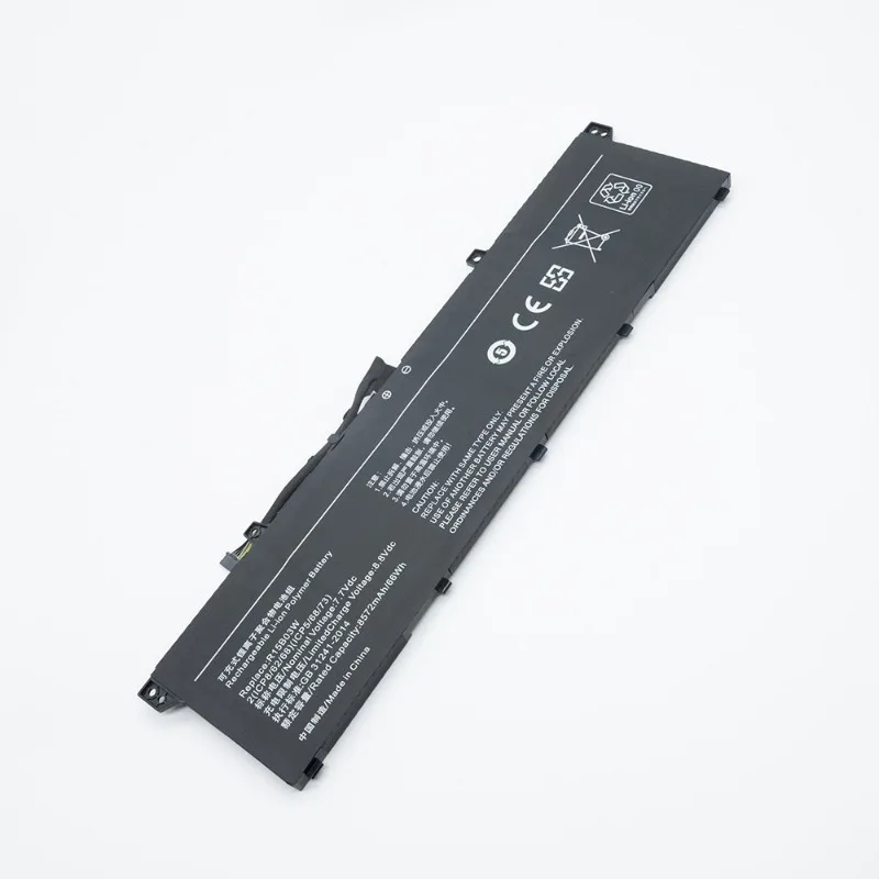 100% New High Quality R15B03W Replacement Laptop Battery 7.7V 66Wh 8572mAh For XiaoMi Pro 15 2021 OLED  XMA2009-AL Brand New