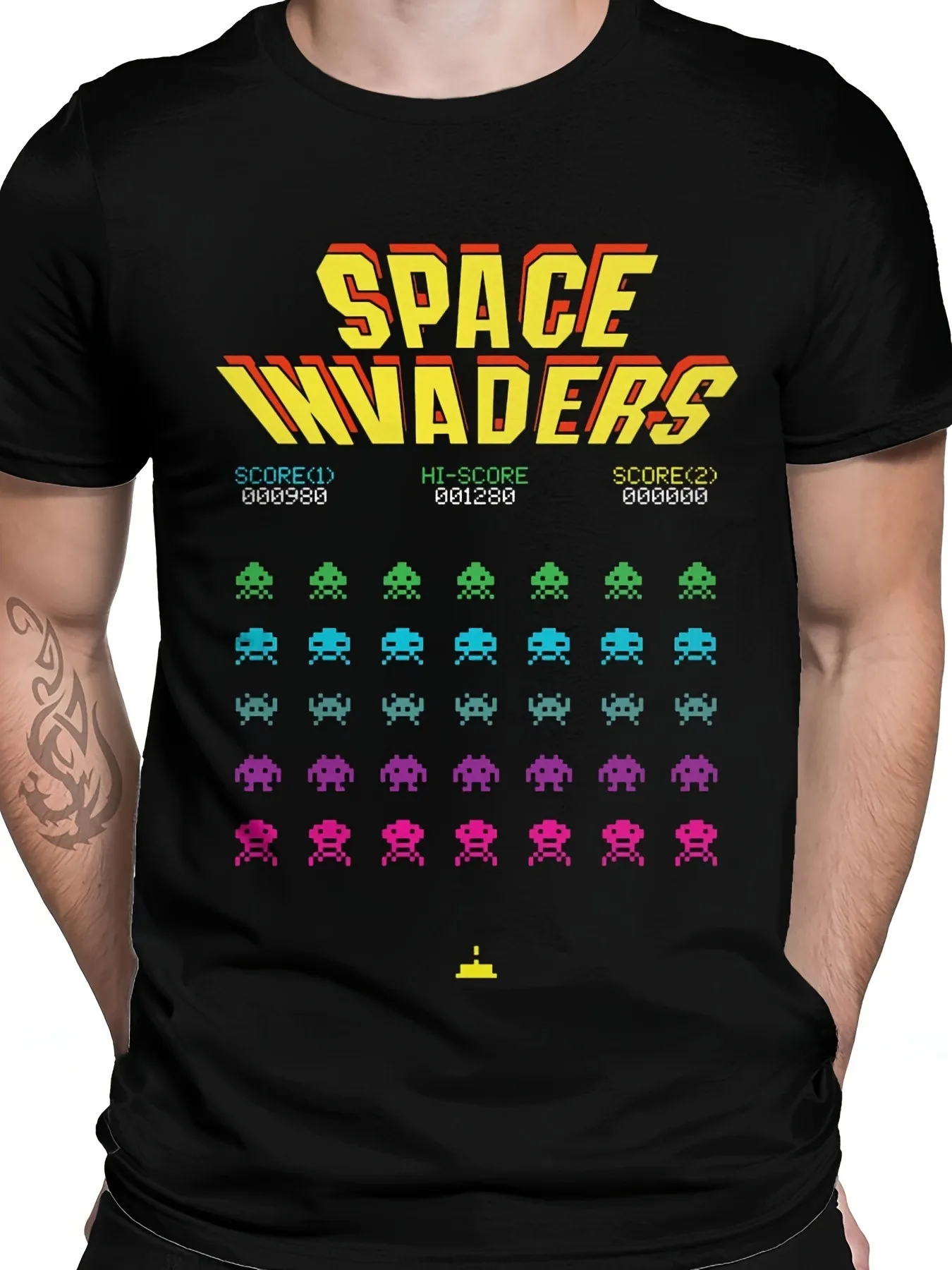 

LocalMen 100% Cotton Short Sleeve Plus Size Summer T-Shirt