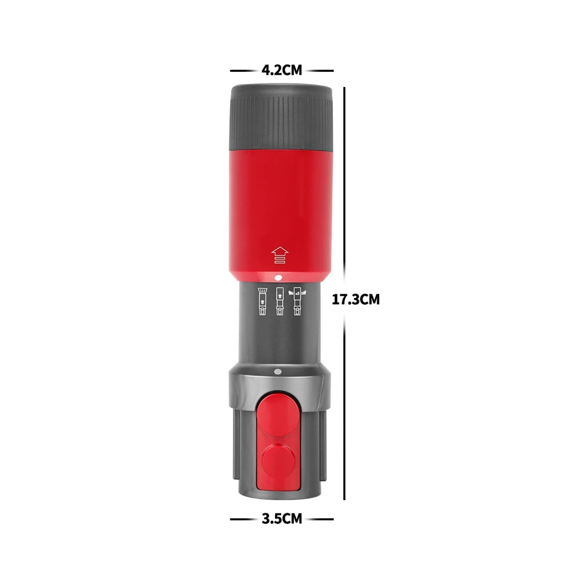 A09G-For V7 V8 V10 V11 V12 V15 Traceless فرشاة الغبار رئيس تمديد خرطوم مجموعة مكنسة كهربائية شفط رئيس الملحقات