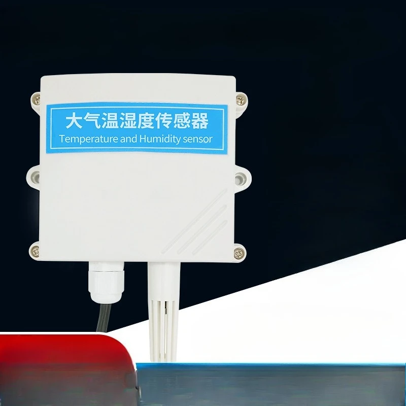 Wall-mounted RS485 temperature and humidity sensor industrial grade indoor warehouse greenhouse