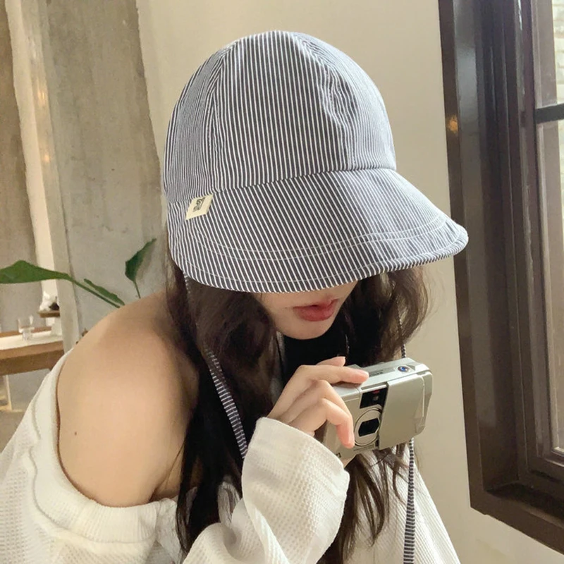 

2025 Fashion Sun Hat With String for Women Girls Wide Brim Panama Hat Casual Outdoor Caps for Lady Gorros