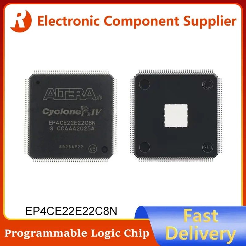 EP4CE22E22C8N TQFP-144 EP4CE22 EP4CE22E22 TQFP144 100% Brand New Original Programmable Logic Chip FPGA Integrated Circuit