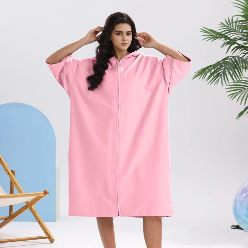 

Beach vacation artifact, women's oversized quick-drying cape, bath towel, warm cape after swimming