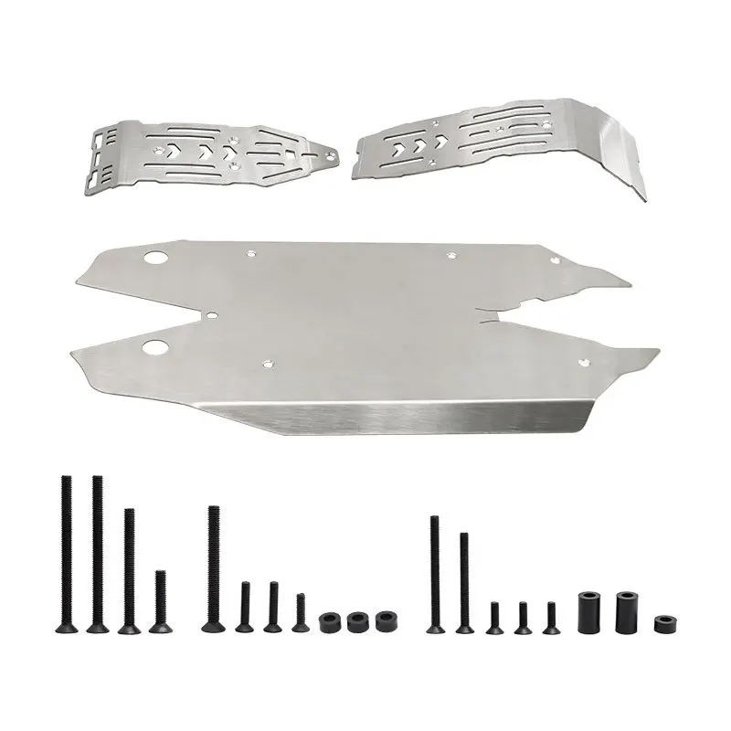 

ARRMA 1 8 Chassis Armor Metal Skid Plate for MOJAVE OUTCAST 4S 6S Off Road RC Car Protection Upgrade