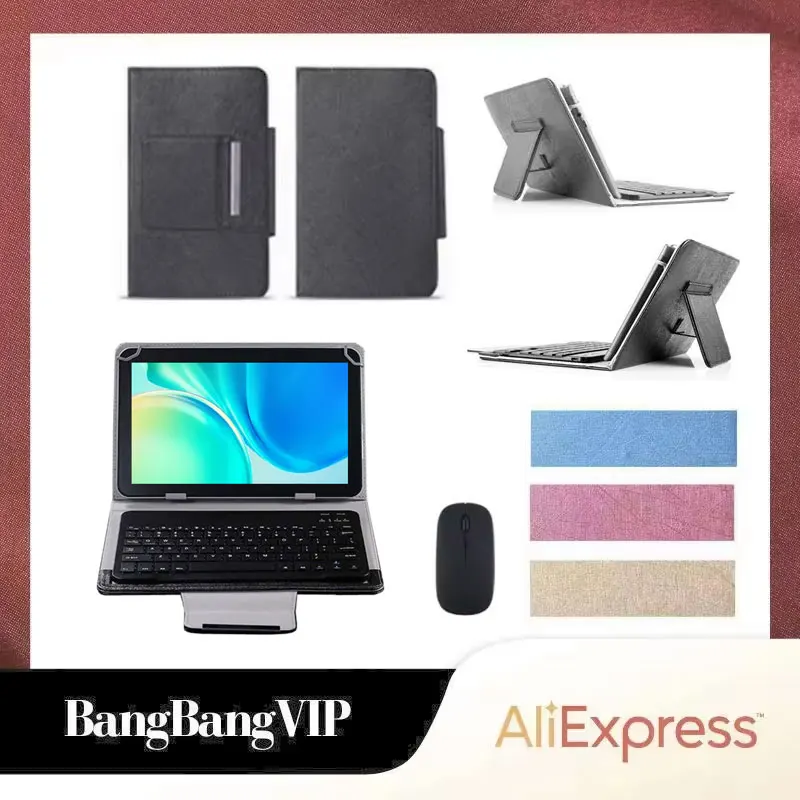 

Для Blackview Tab 90 10,92 дюймов планшет универсальная Bluetooth беспроводная мышь клавиатура чехол-подставка
