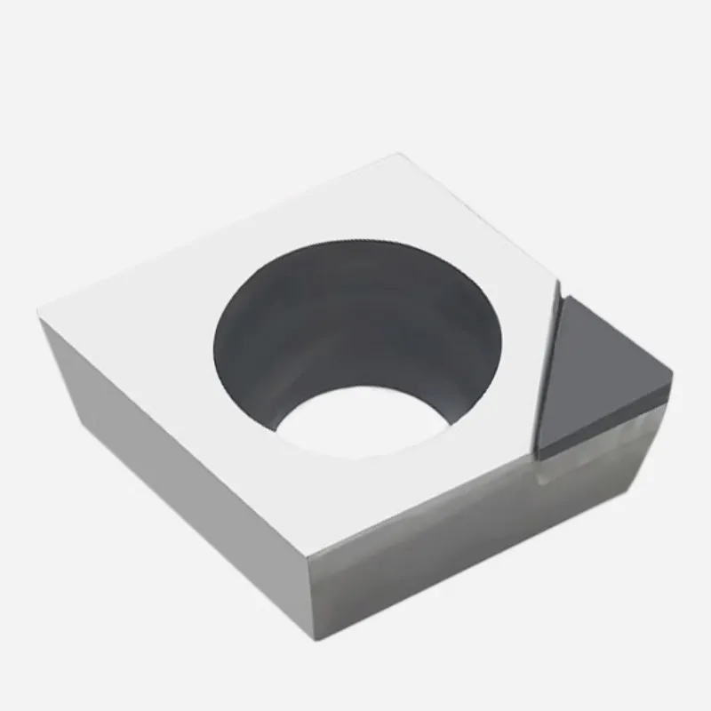 Diamantinzetstuk CCMT 060202 CCMT 060204 CCMT 060208 PCD CBN Metaaldraaibank Cnc Frees 1 st Aluminium Draaigereedschap