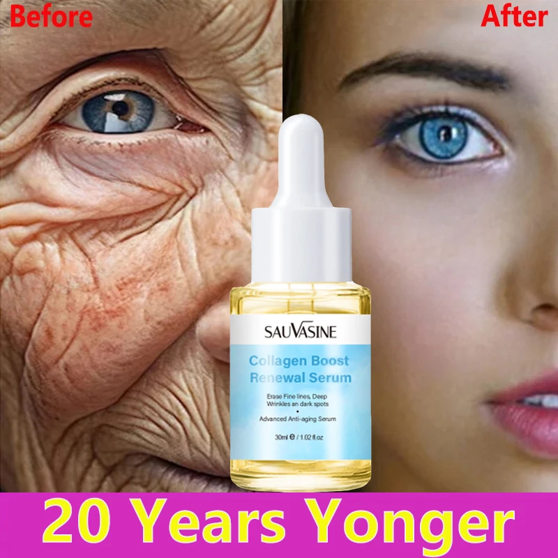 Collagen Anti-wrinkle Facial Serum Eye Neck Wrinkles Removal Anti Aging Fade Fine Lines Lifting Firming Moisturizing Skin Care