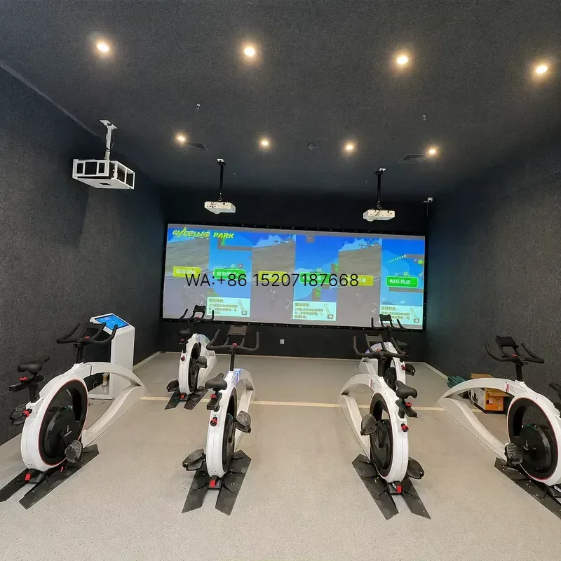 Wmwmnu for Customized Wholesale 6 Player Bicycle Racing Arcade Game Equipment Indoor Children's Playground Multiplayer