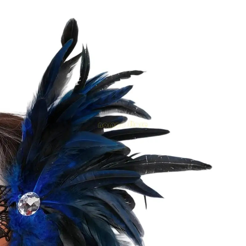 31BF Vénitiens Masque Masque Masque Plume Masque Masque Halloween Masque pour les mascarades PR