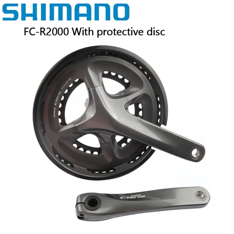 Shimano Claris FC R2000 2x8 Speed Crank Road Bike Bicycle Crankset