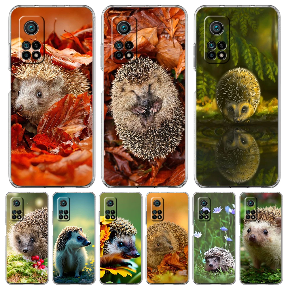 Hedgehog In The Fog Phone Case for Xiaomi Mi Poco F3 X3 X4 GT NFC M3 M4 11 Ultra 12 11X 11i Pro Lite 5G Soft Transparent Cover