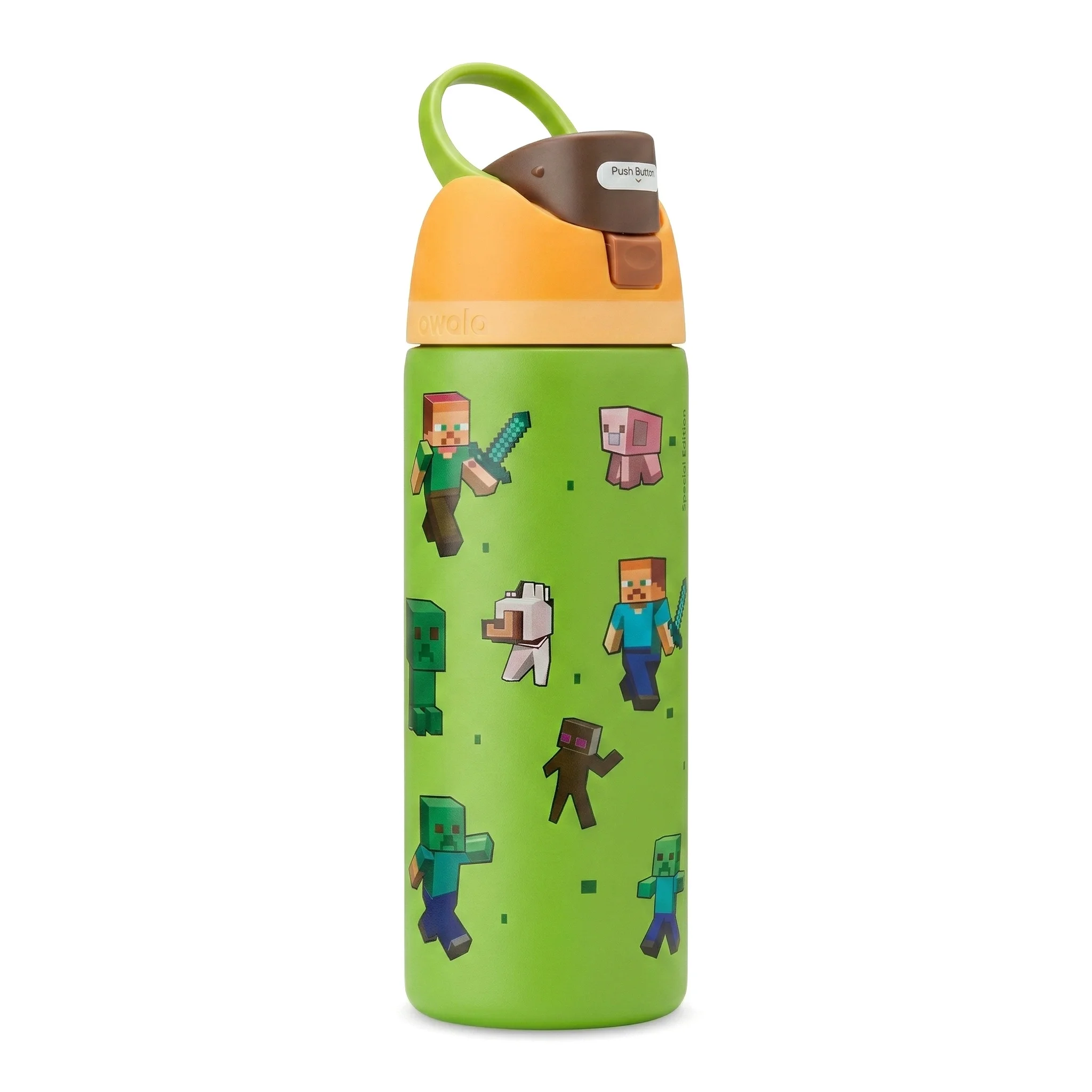 Outdoor Edelstahl Isolierbecher mit Steve Anime Muster Trinkbecher 24OZ/32OZ – Detail 9