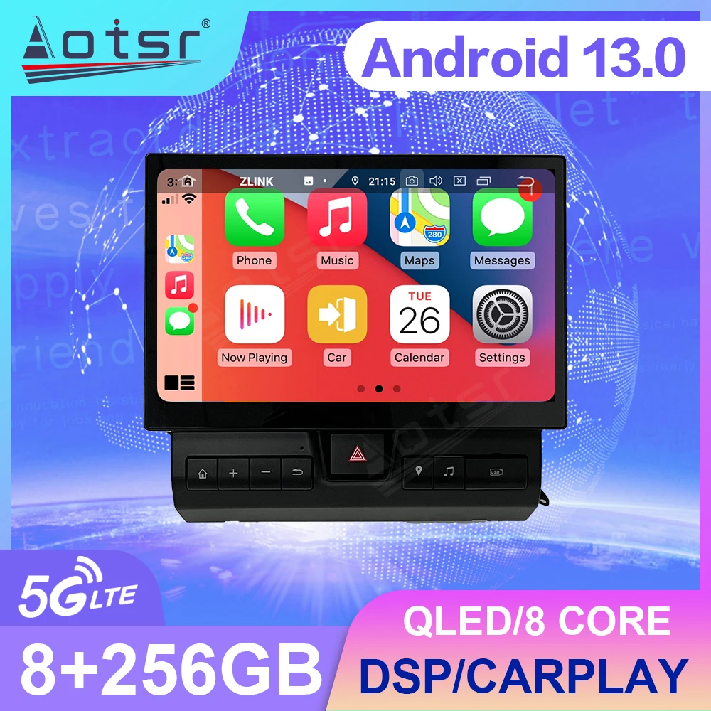 11.6 Inch For Toyota Land Cruiser C70/LC71/LC76/LC78/LC79 2007-2024 Video Stereo Auto GPS  Navigation Vehicle  Stereo Radio