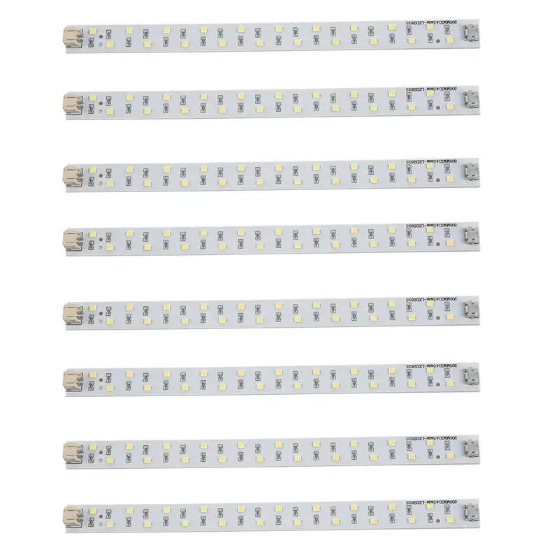 B04B-8Pcs 20Cm Photo Box LED Light Strip For Photo Studio Box The Raw Of LED Light For Photography Light Box