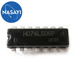 10pcs/lot SN74LS06N  74LS06  DIP-14