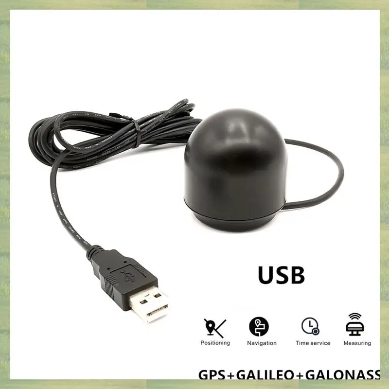 N15R-1 قطعة GNSS GLONASS GALILEO وحدة هوائي الاستقبال البلاستيكية كما هو موضح أفضل من وحدة BU-353S4 TOPGNSS