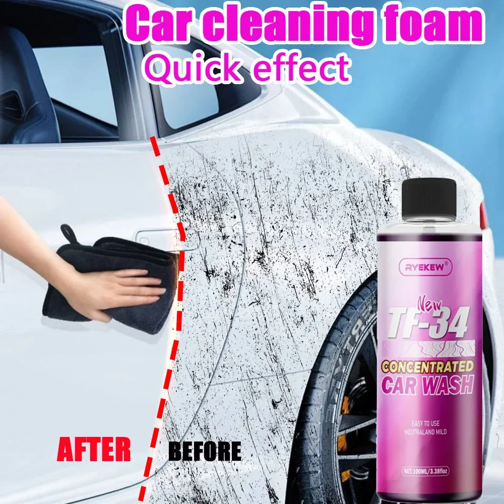 YC19 Pink Foaming Extreme Bodywash & Wax Foaming Car Wash Soap, (Works with Foam Cannons/Guns or Bucket Washes) for Cars, Trucks