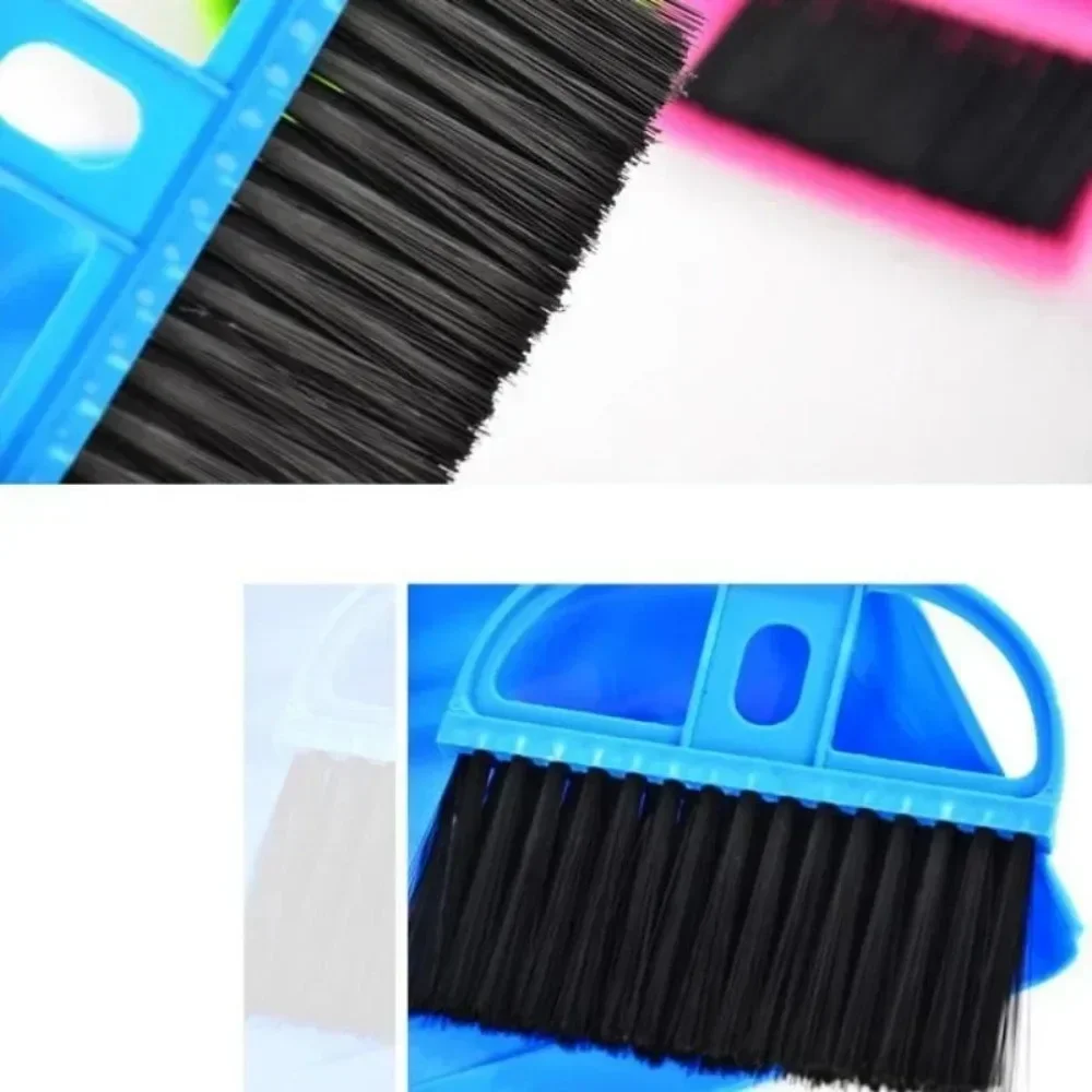 Mini Desktop Sweep Cleaning Brush Small Broom Dustpan Set Shovel Garbage and Sweep The Ingenious Combination Daily Gadgets