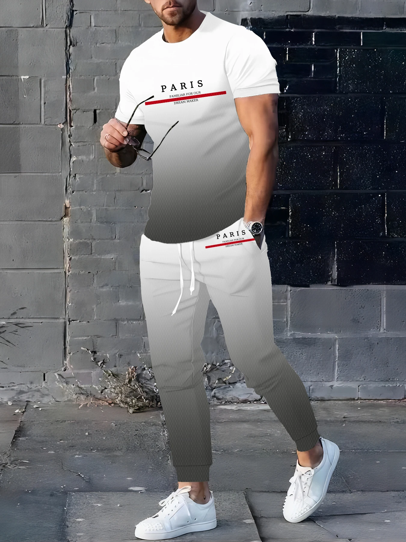 

The new men's suit for summer is casual sporty breathable lightweight soft and comfortable