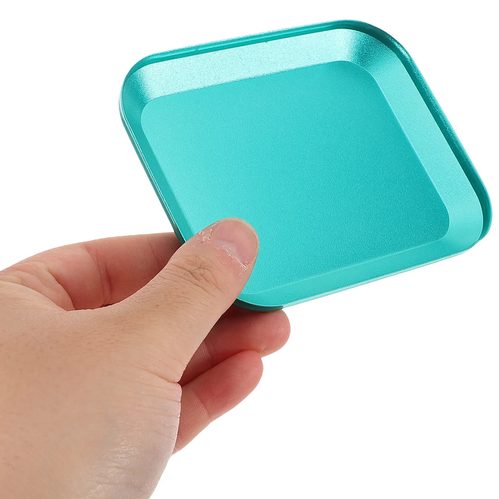 Magnetic Screw Tray Made of Aluminum Alloy Strong Holding Power for Small Parts Organization Ideal for Mechanics Diyers
