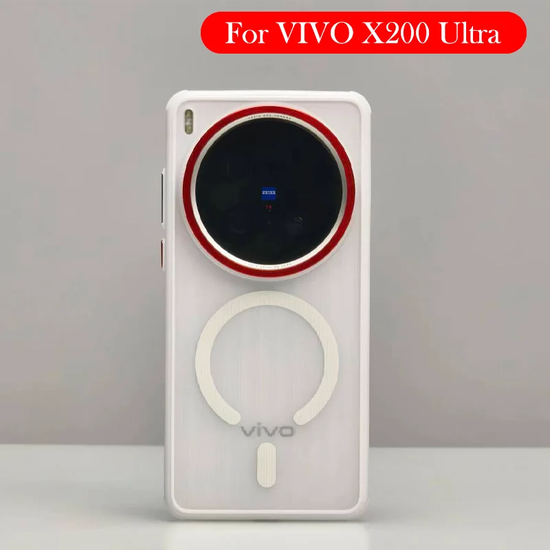 

Прозрачный чехол для ViVo X200 Ultra, кронштейн, подушка безопасности, задняя крышка, чехол для VIVO X200 ULTRA