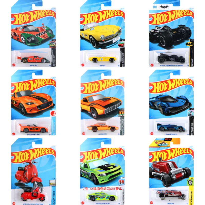 Hot Wheels 2024L Batch C4982 Hirohata Merc Audi90 Mazda787B Mazda Autozam Hotweiler Speed Dozer BMW Toys Car Diecast Model 1/64