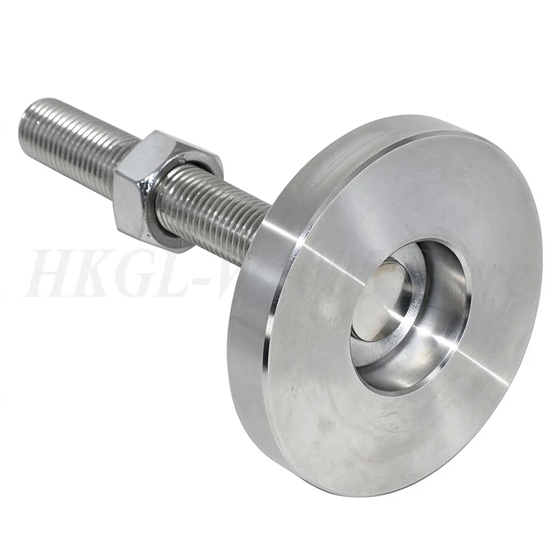 M12-M24 304 Stainless Steel Heavy-duty Adjustable Leveling Foot High Load-bearing Industrial Support Feet Adjustable Foot Cup