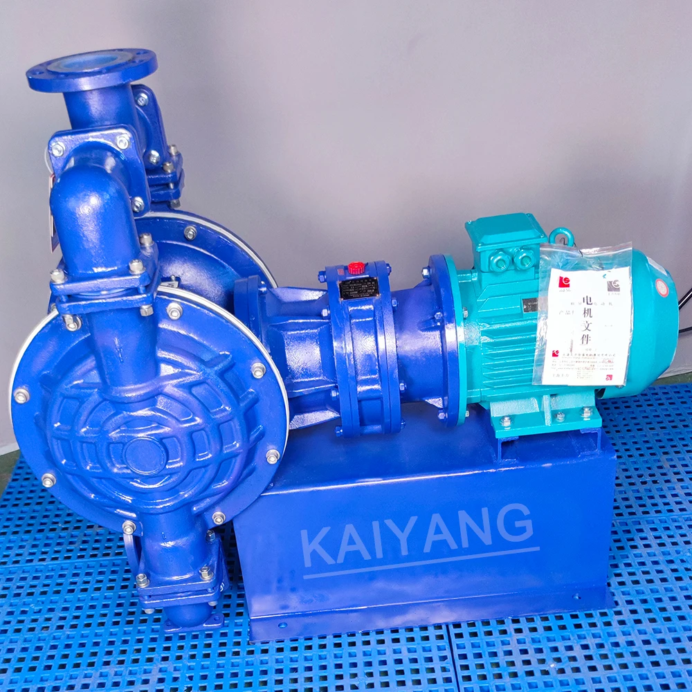 KYD-80ZCY4FF Lining PTFE Chemical Resistant Slurry Pump Electric Diaphragm Water Pump 3 Inch Corrosion-resistant Made in China