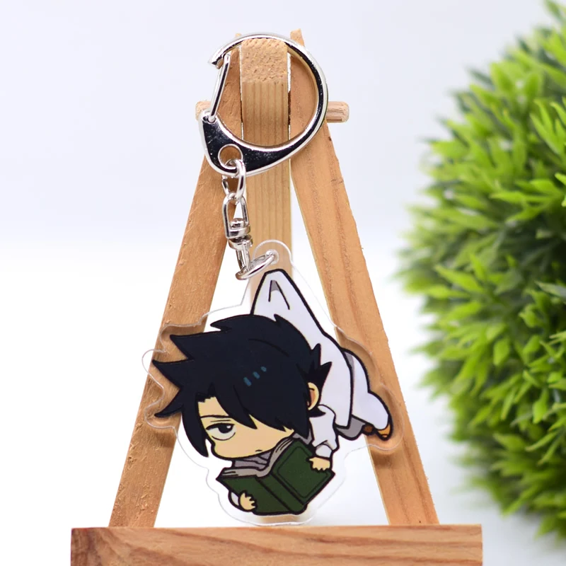 Neverland Anime Keychain 6 Styles Arcylic Cartoon Figures Keyrings Kawaii Accessories