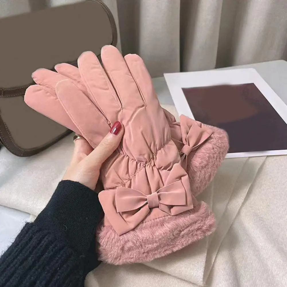 

Ski Gloves with Elastic Cuffs Winter Ski Gloves for Women Waterproof Windproof Thermal Touchscreen for Snowboarding for Adults