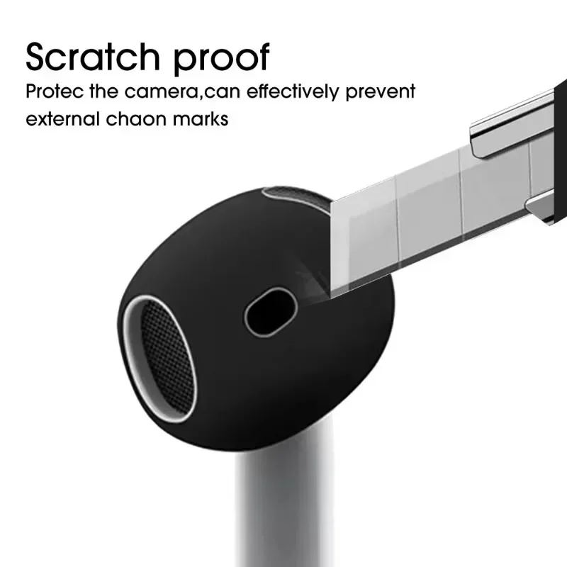 Anti-Slip Ear Cover Eartips for Apple AirPods 4 Replacement Ultra Thin Earbuds Covers Earphone Skin for AirPods 4 Accessories