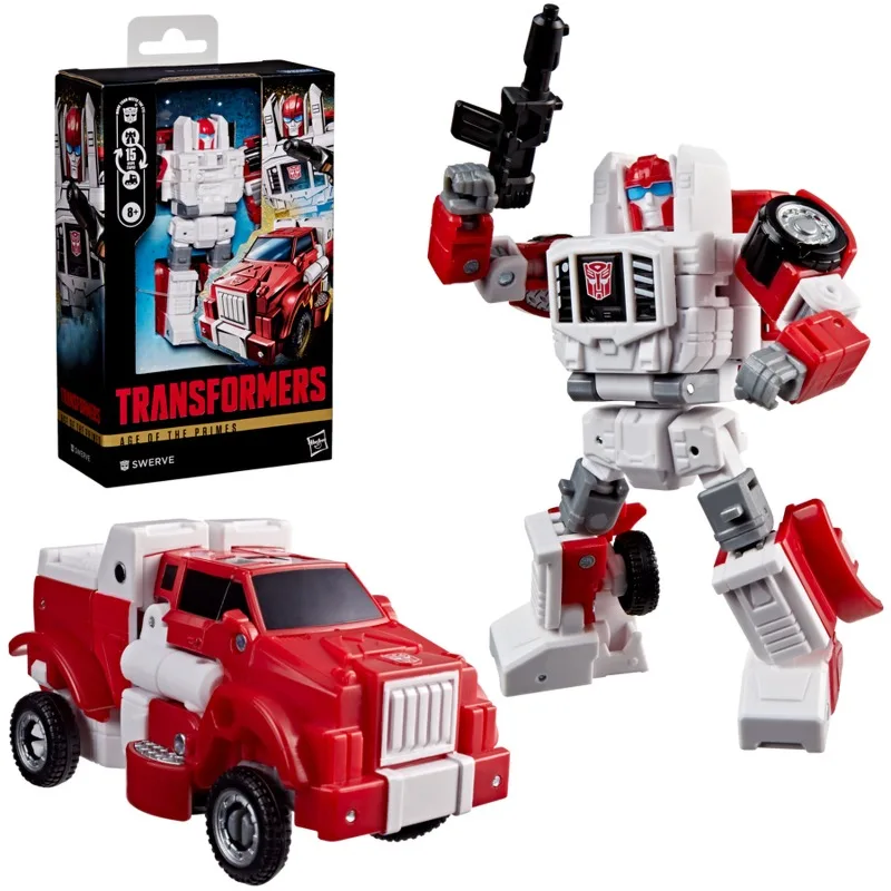 Hasbro Transformers Age of The Primes Cliffjumper Smokescreen Powerglide Swerve Deluxe Autobot Convertible Action Figures Set view 6