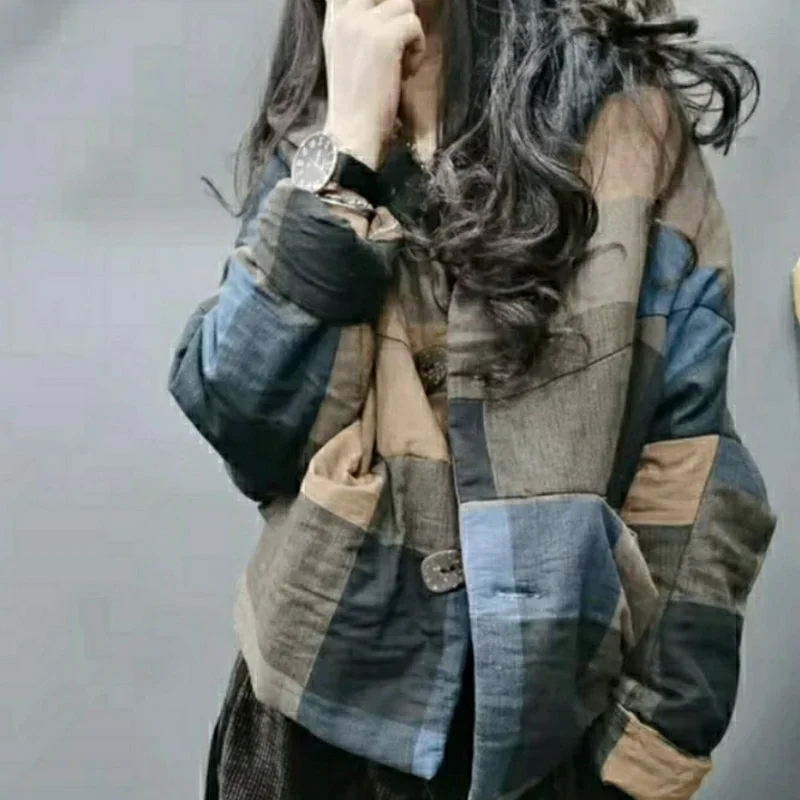 سترات نسائية بجيوب بأزرار مرقعة موضة بقلنسوة يومية غير رسمية للشتاء الدافئ وشعبية تناسب كل مباراة ومزاج مريح للشباب أساسي جديد