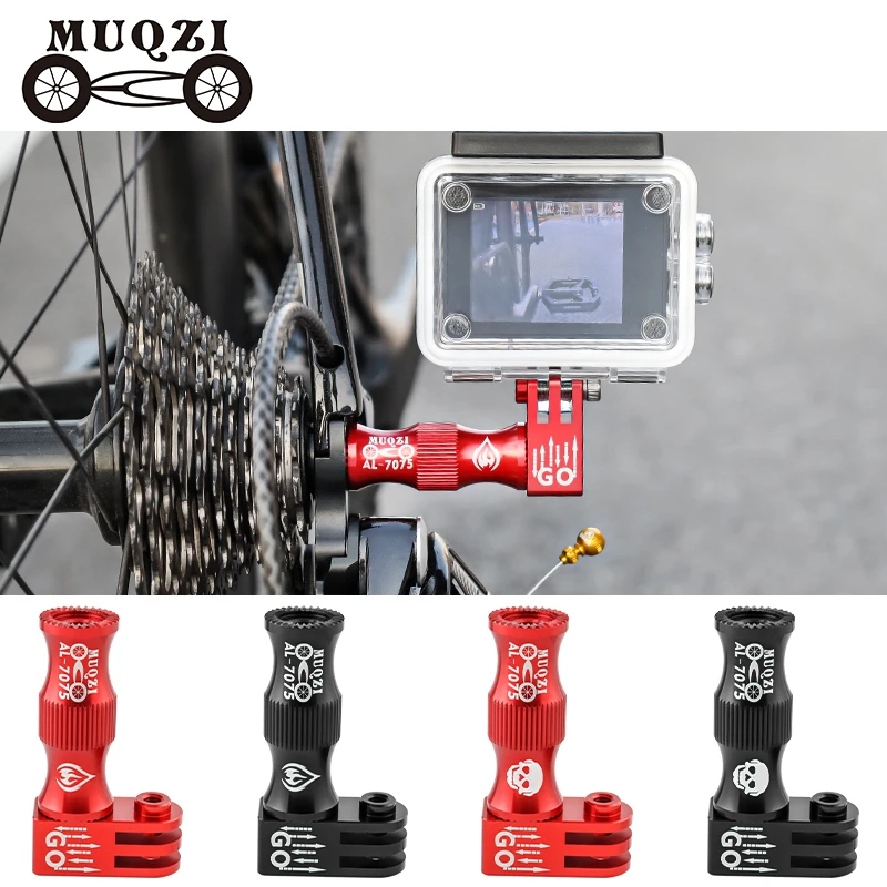 MUQZI Bike Action Camera Mount Adapter For MTB Road Bicycle M5 Quick Release Sport Camera Bracket