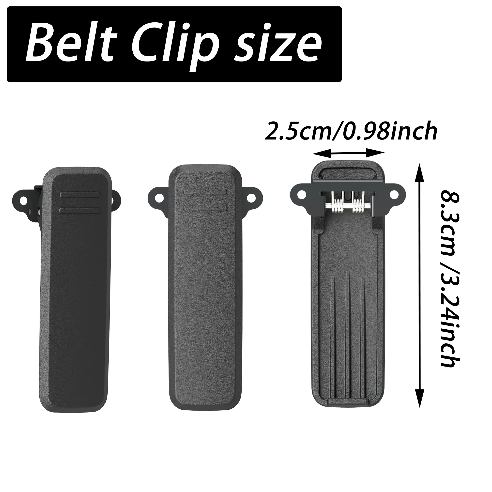 UV-26 Belt Clip Original for Baofeng DM-1701 DR-1802 UV-17 UV--5RM UV-5RH Original Clamp soporte walkie talkie Radio accessories - view 4