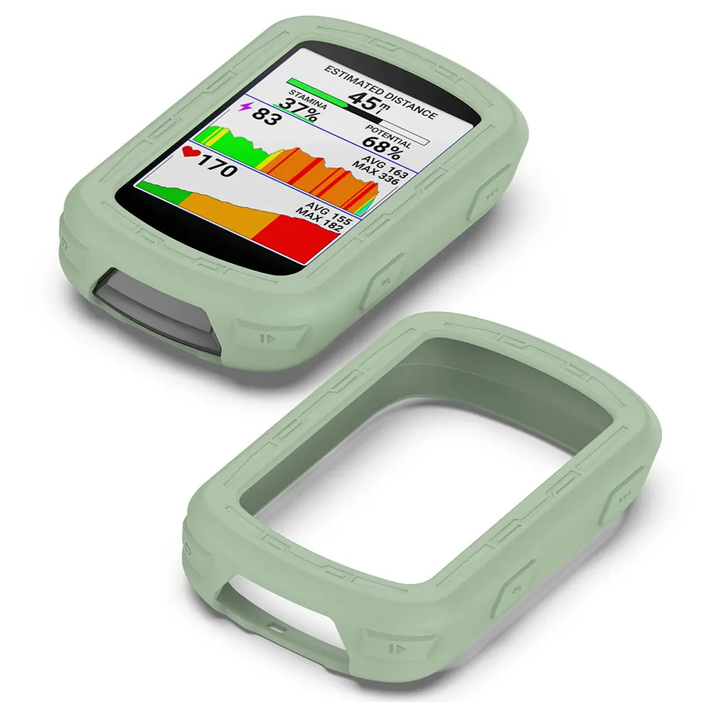 Für Garmin Edge Solar Schutzhülle Abdeckung 3 Stück Glas folien Fahrrad Fahrrad GPS Silikon Shell Protector edge540 edge840 – Detail 12