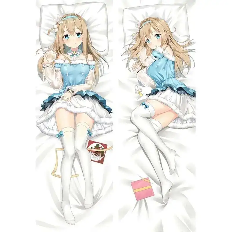 Anime Dakimakura Girls Fronte Suomi Kp31 Poszewka na poduszkę Hing Body Waifu 50 * 160 cm Prezent Pościel Dekoracyjna Poszewka na poduszkę